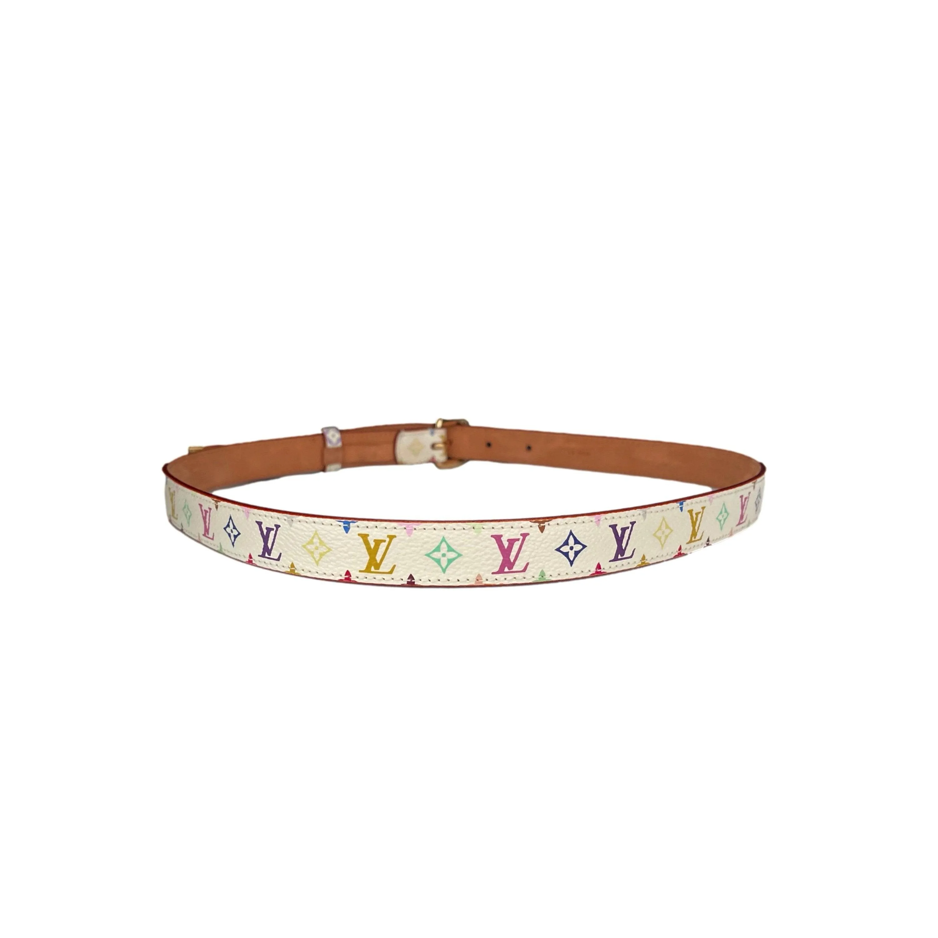 Louis Vuitton Multicolor Monogram Belt