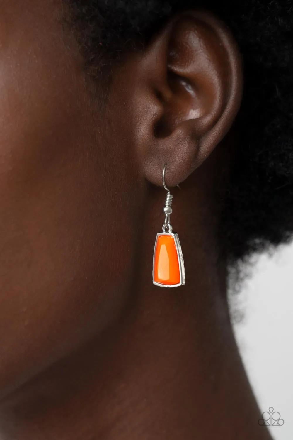 Luscious Luxe - Orange Necklace - Paparazzi Accessories