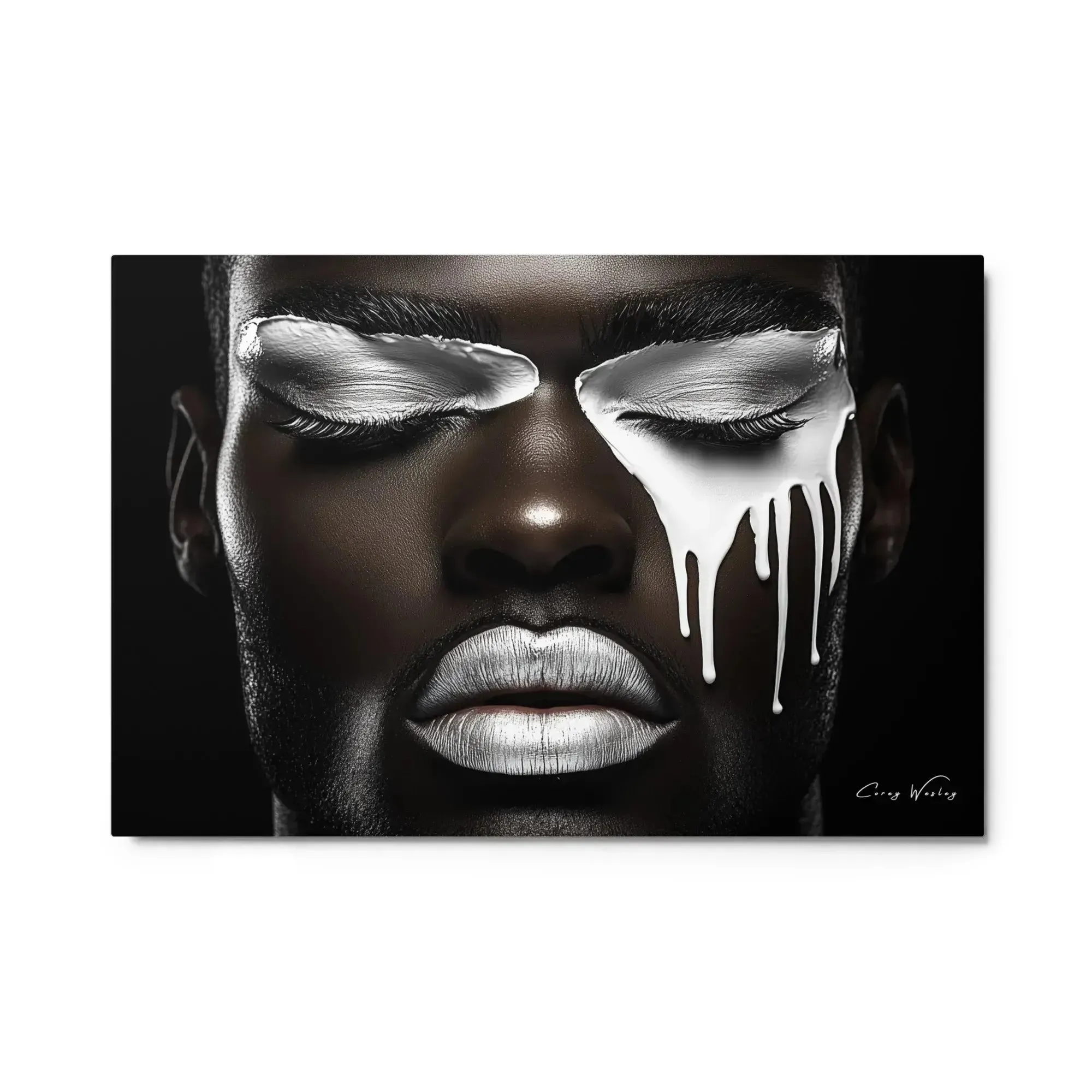 Luxury Metal Wall Art – Awakening | Bold Abstract Statement Piece