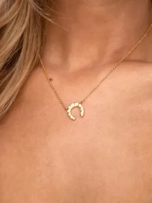 Maddox Horseshoe Necklace