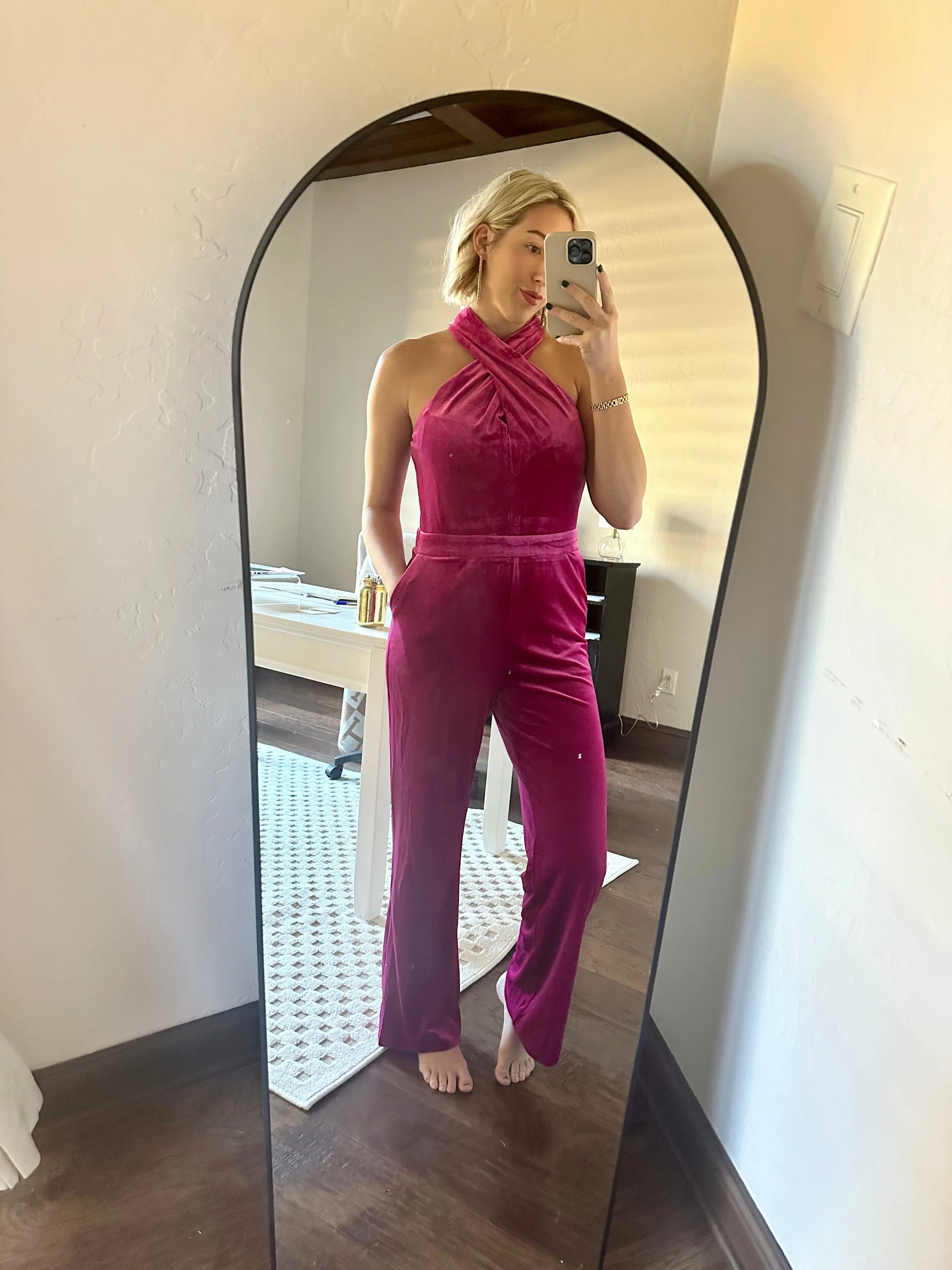 Majestic Magenta Jumpsuit