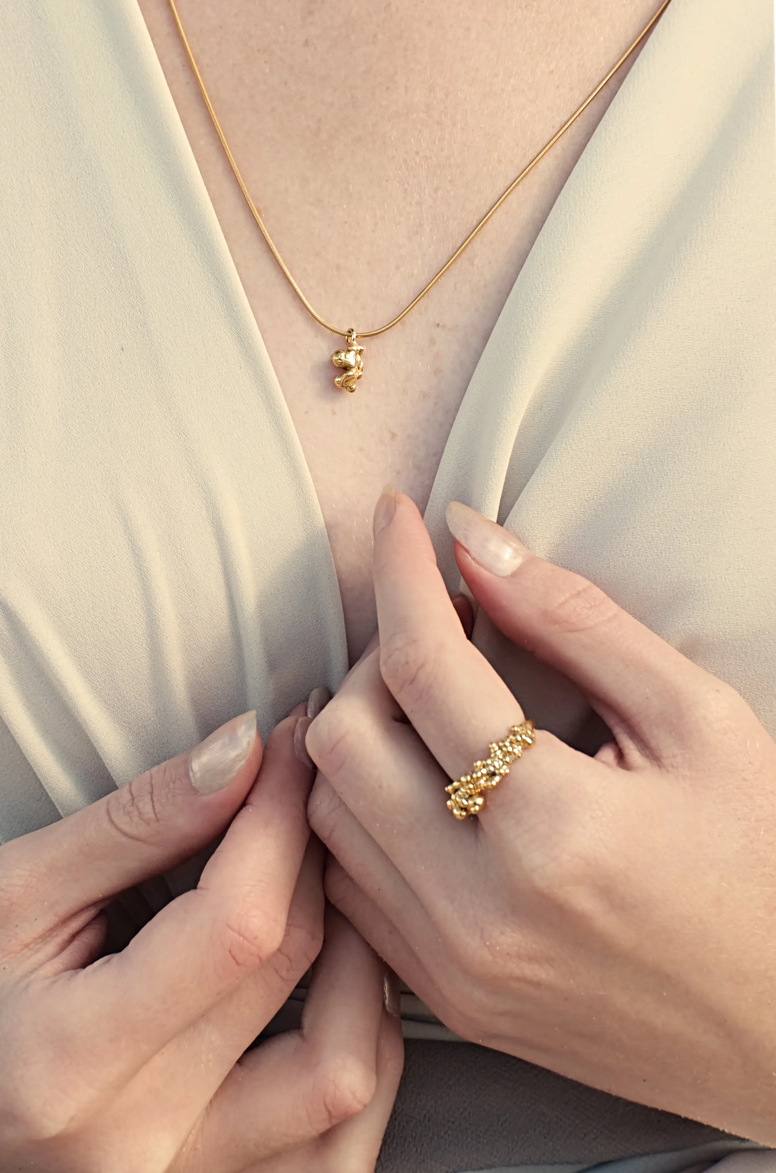 Mammatus ring Gold