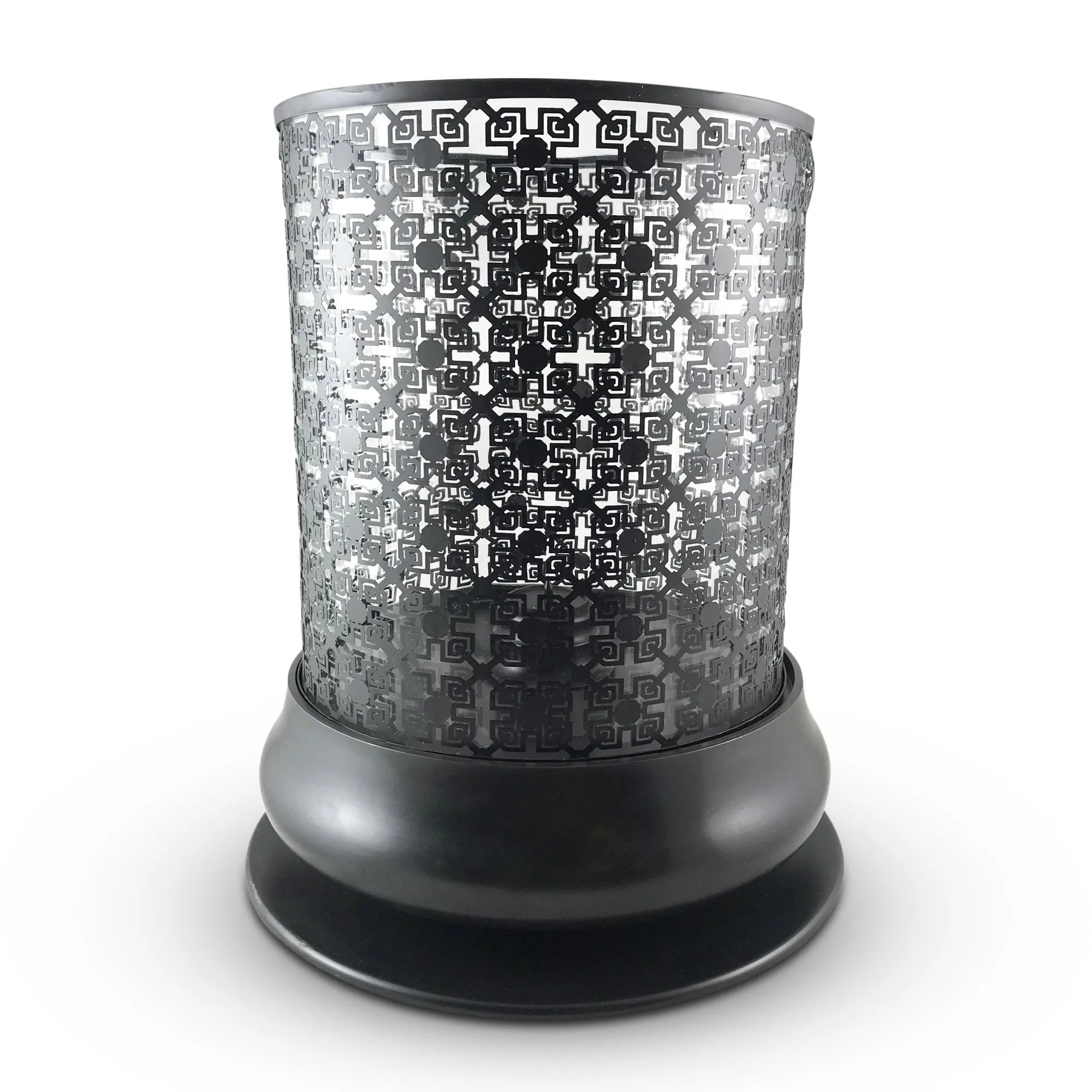 Mandala Hurricane Candle Holder with Base