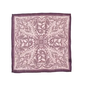 Merlot Majesty Pocket Square