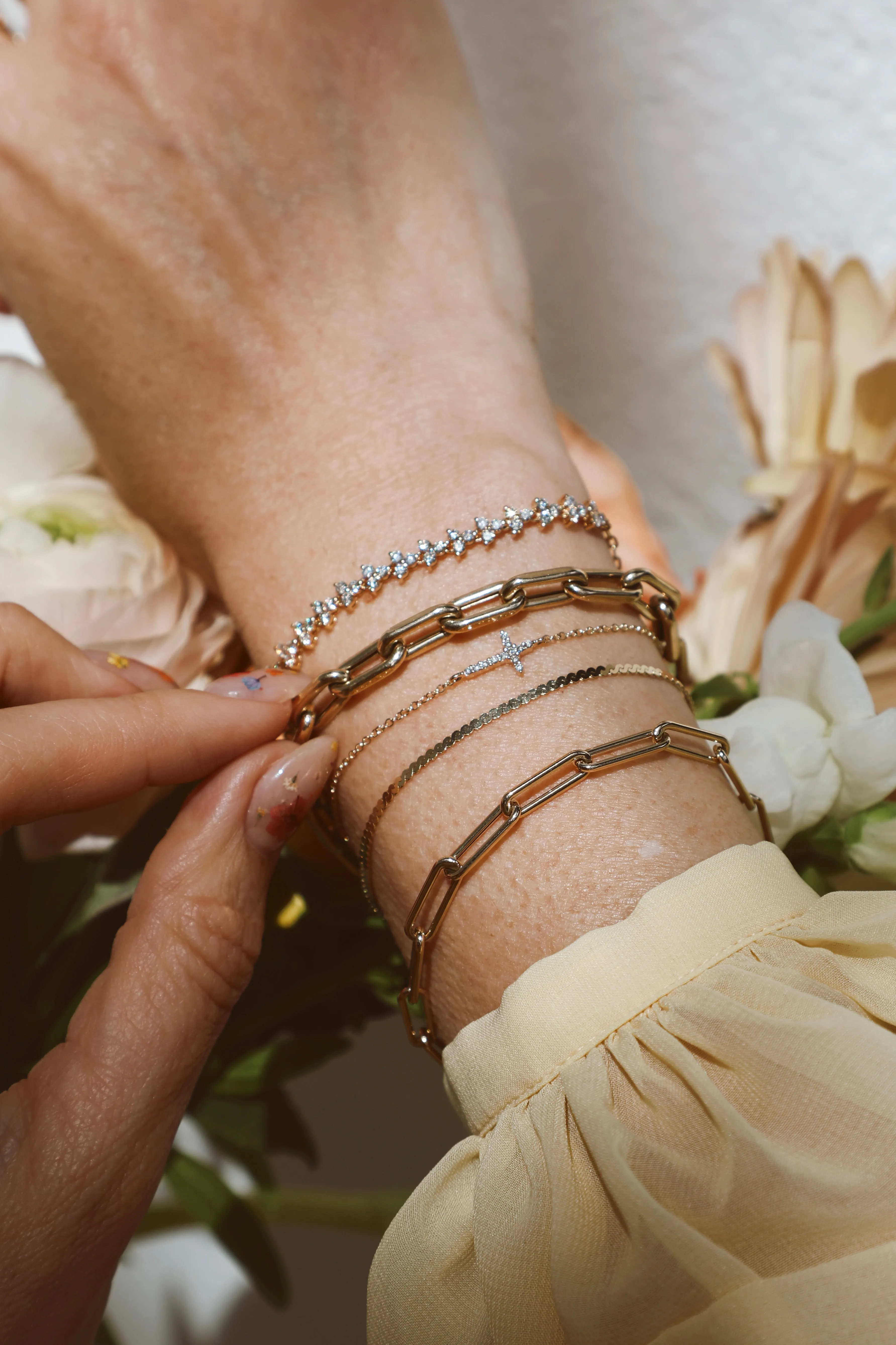 Mini Cross Bracelet