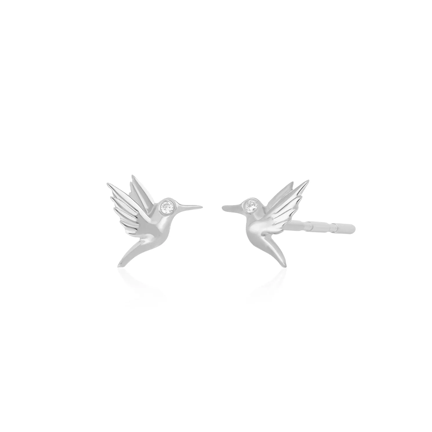 Mini Hummingbird Stud Earring