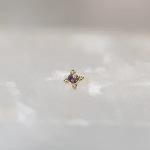 Mini Kandy with Light Amethyst Threadless End