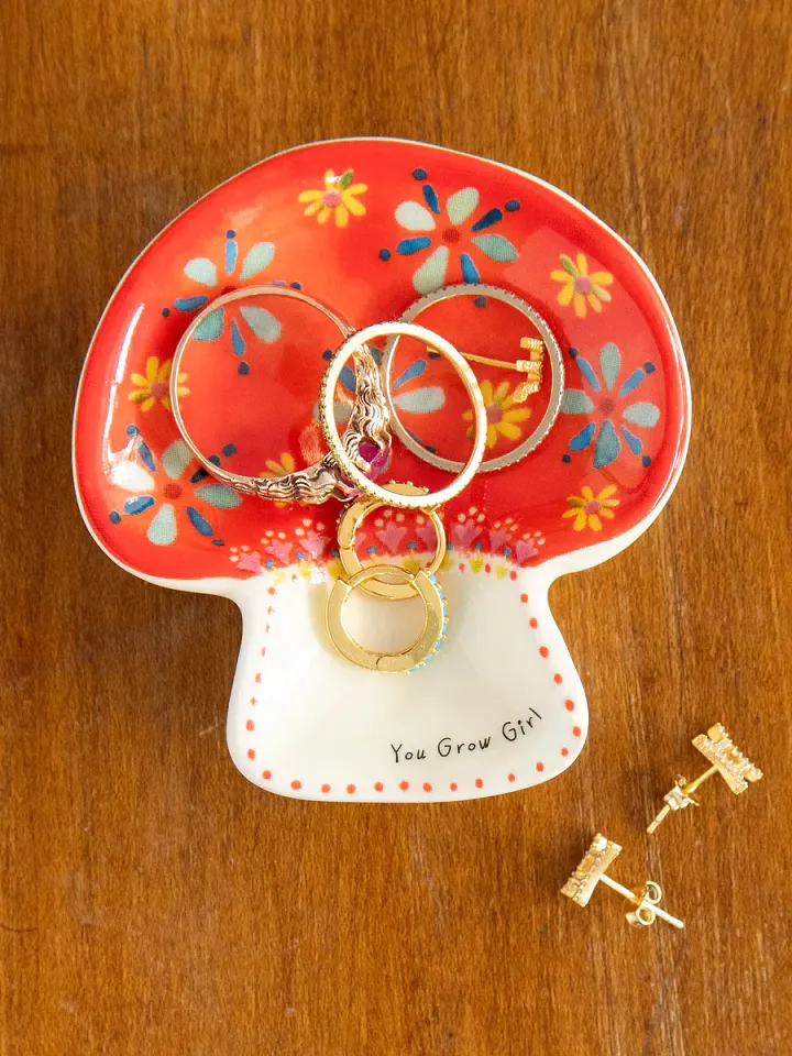 Mini Mushroom Trinket Dish