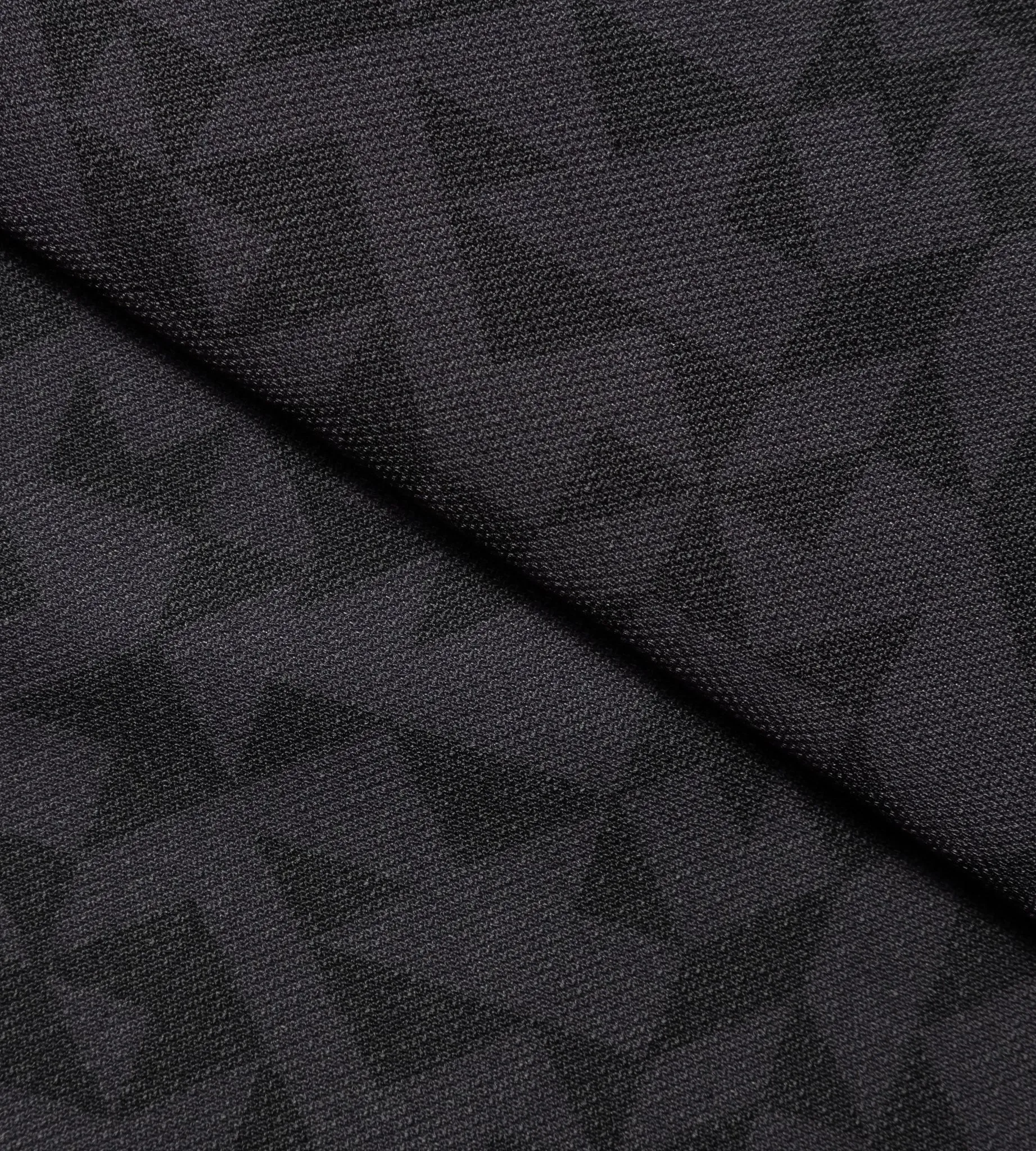 MODERN ABSTRACT POLO - BLACK