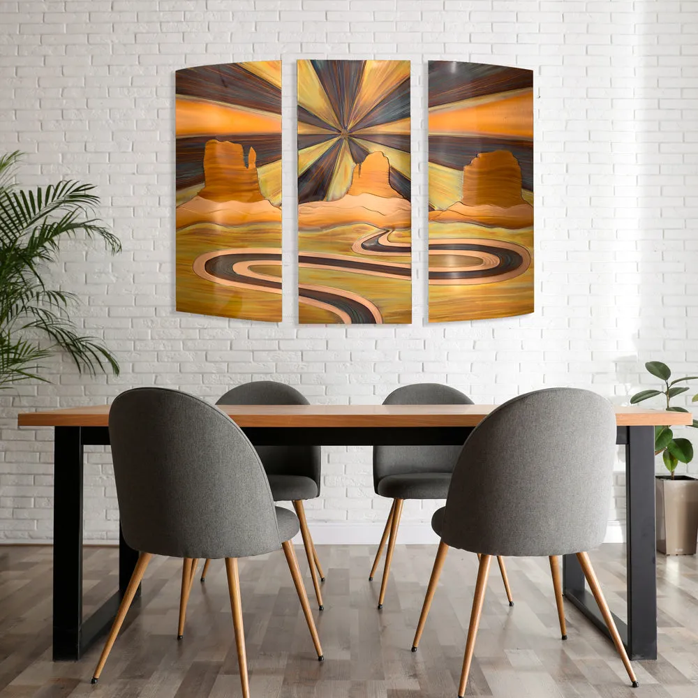 Monument Valley - Triptych