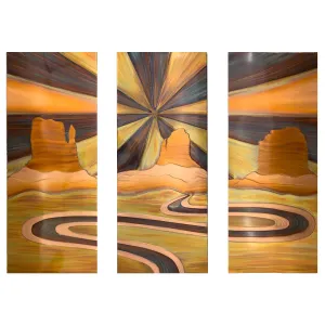 Monument Valley - Triptych