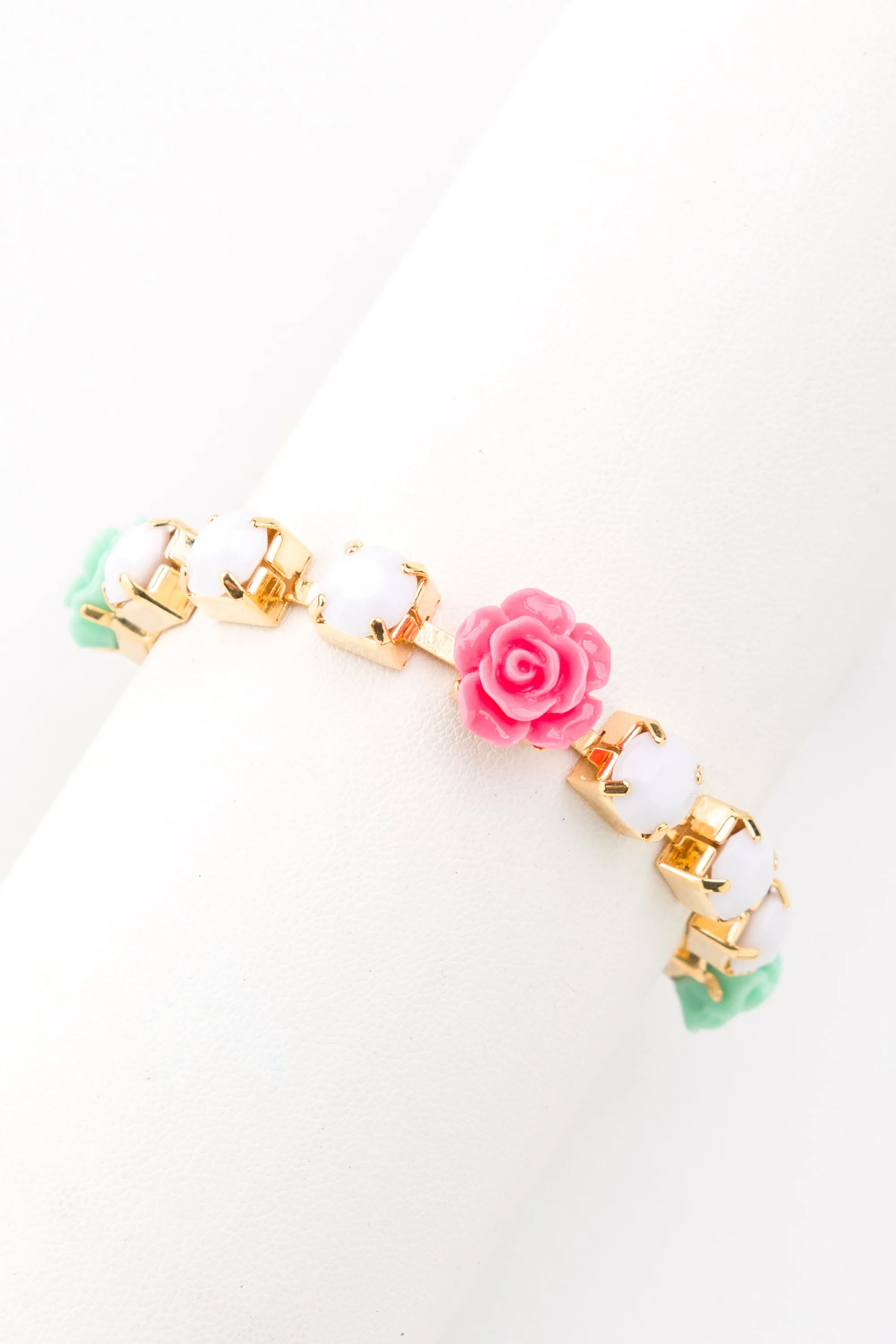 Morgana Rosy White Bracelet