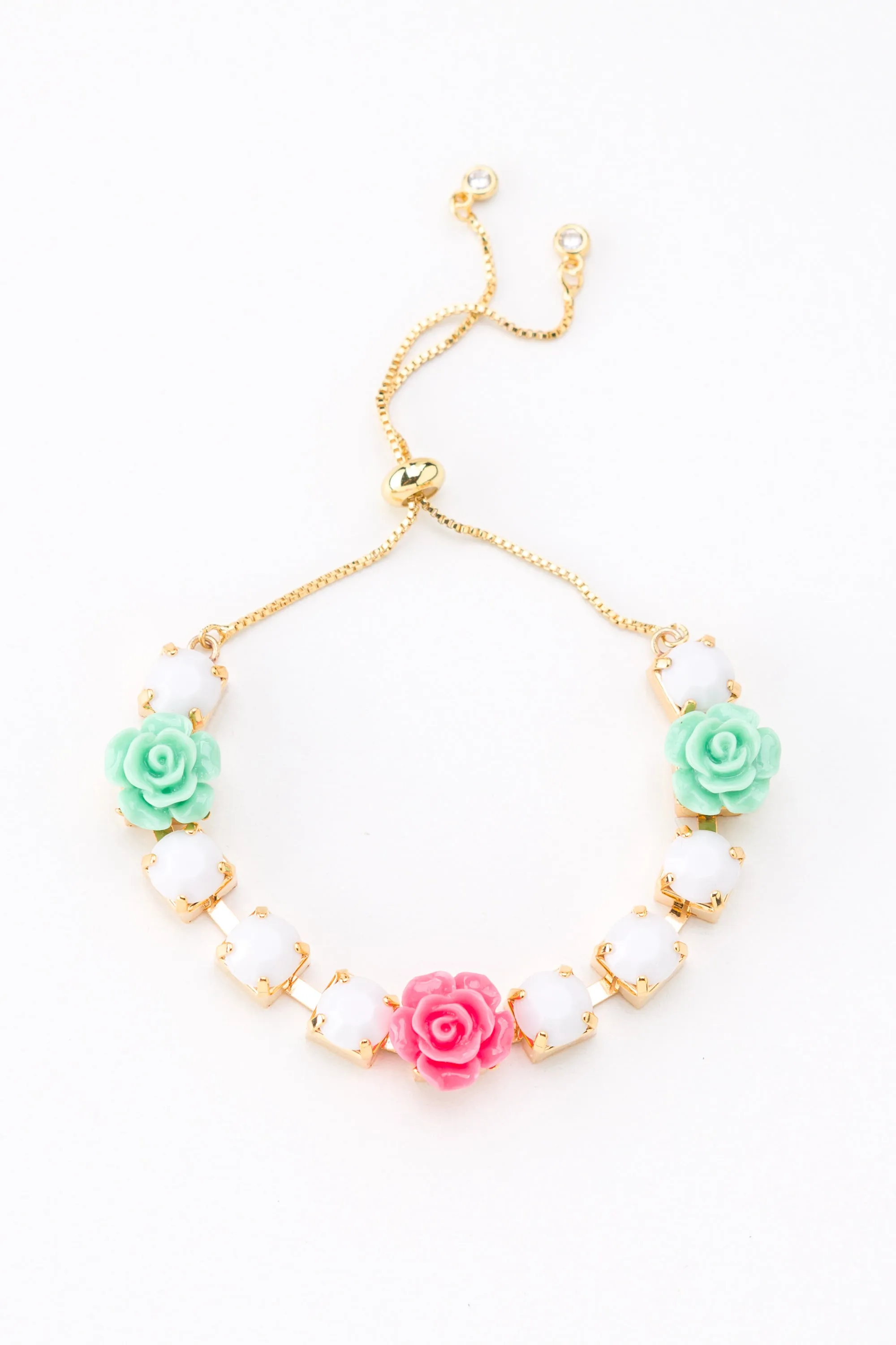 Morgana Rosy White Bracelet