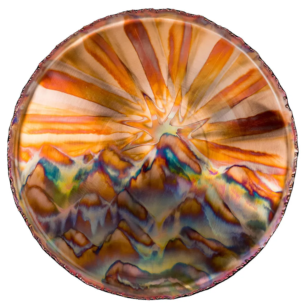 Mountain Sunrise – Plate