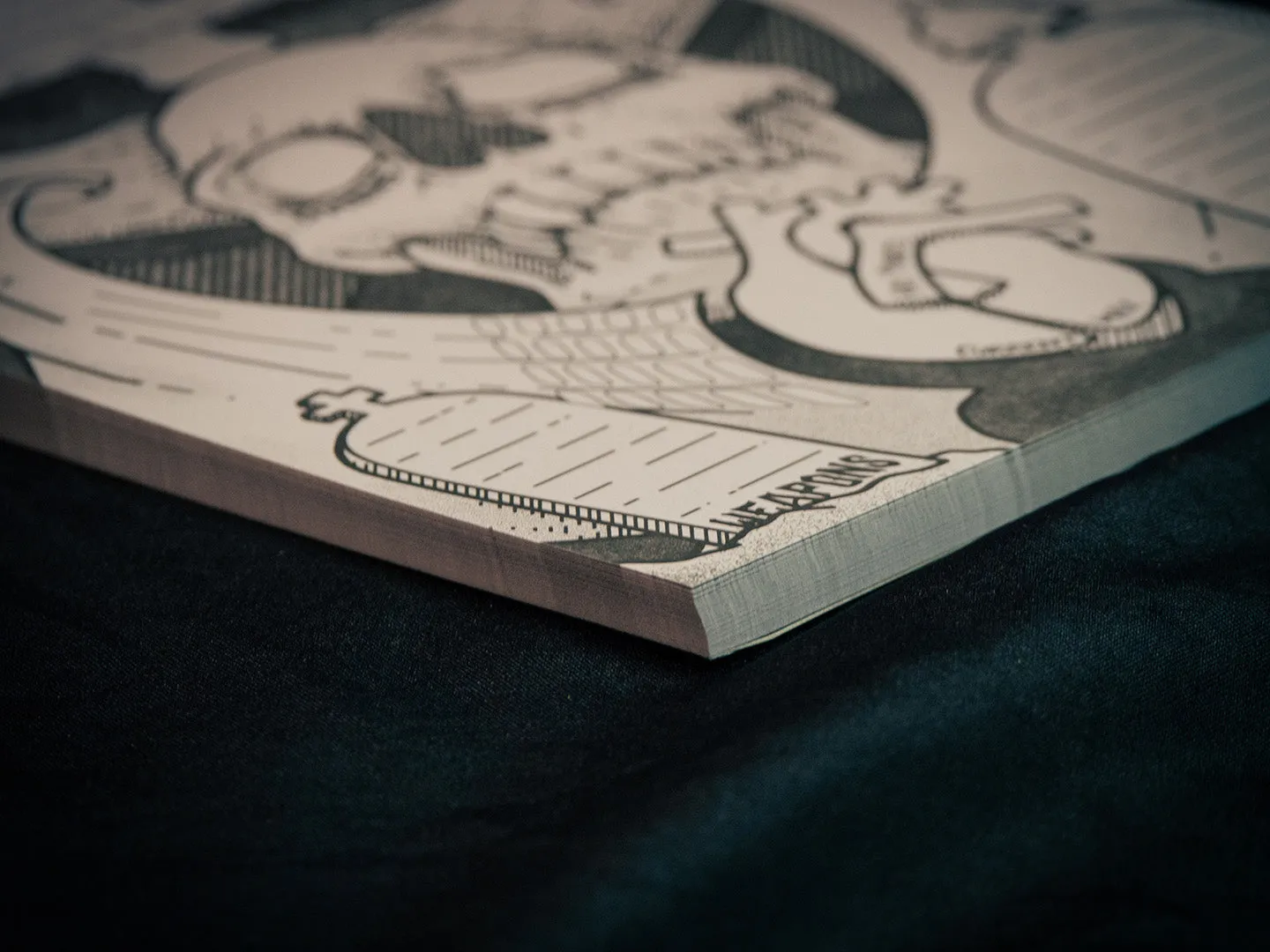 Mörk Borg Character Sheets Pad