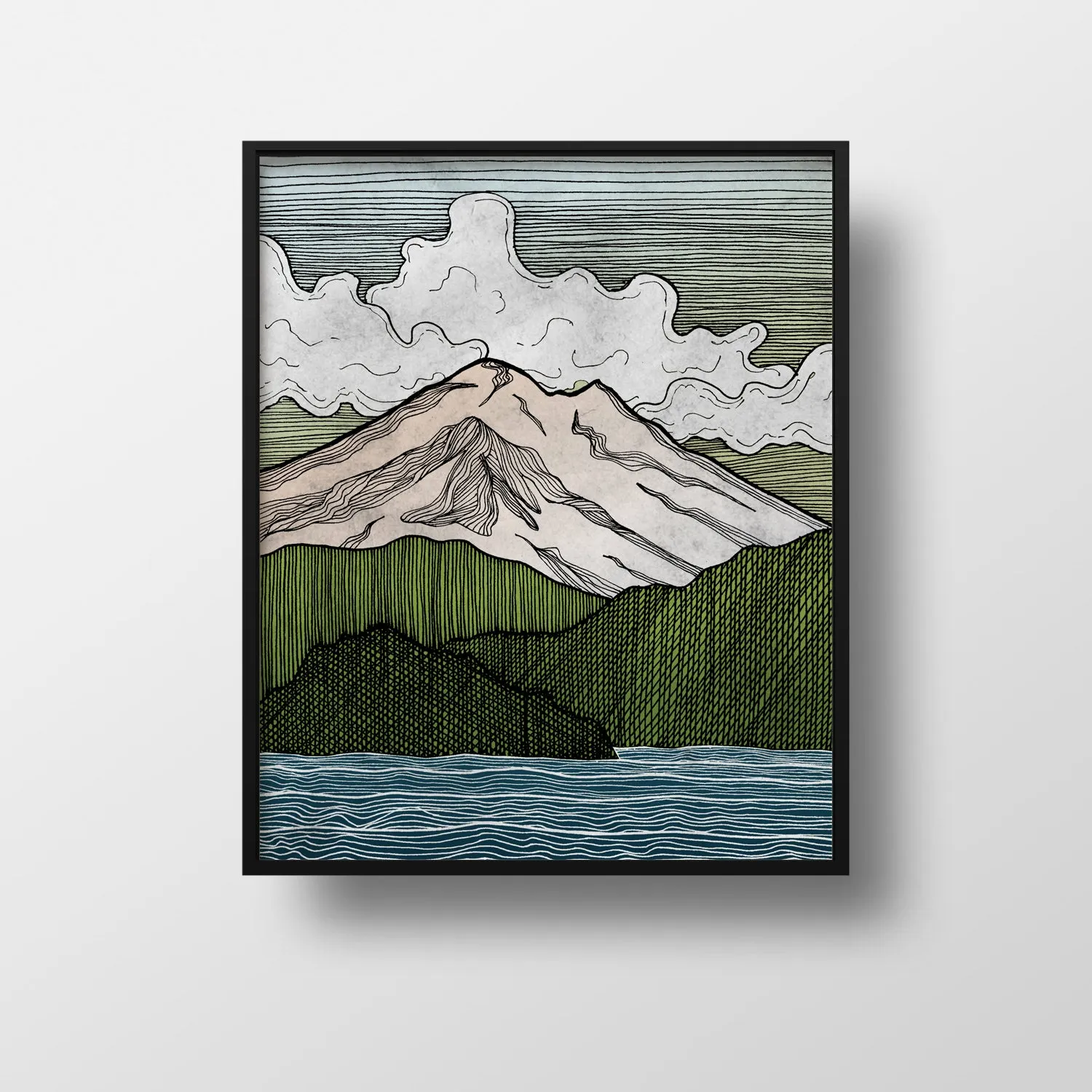 Mt Baker Print