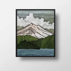 Mt Baker Print