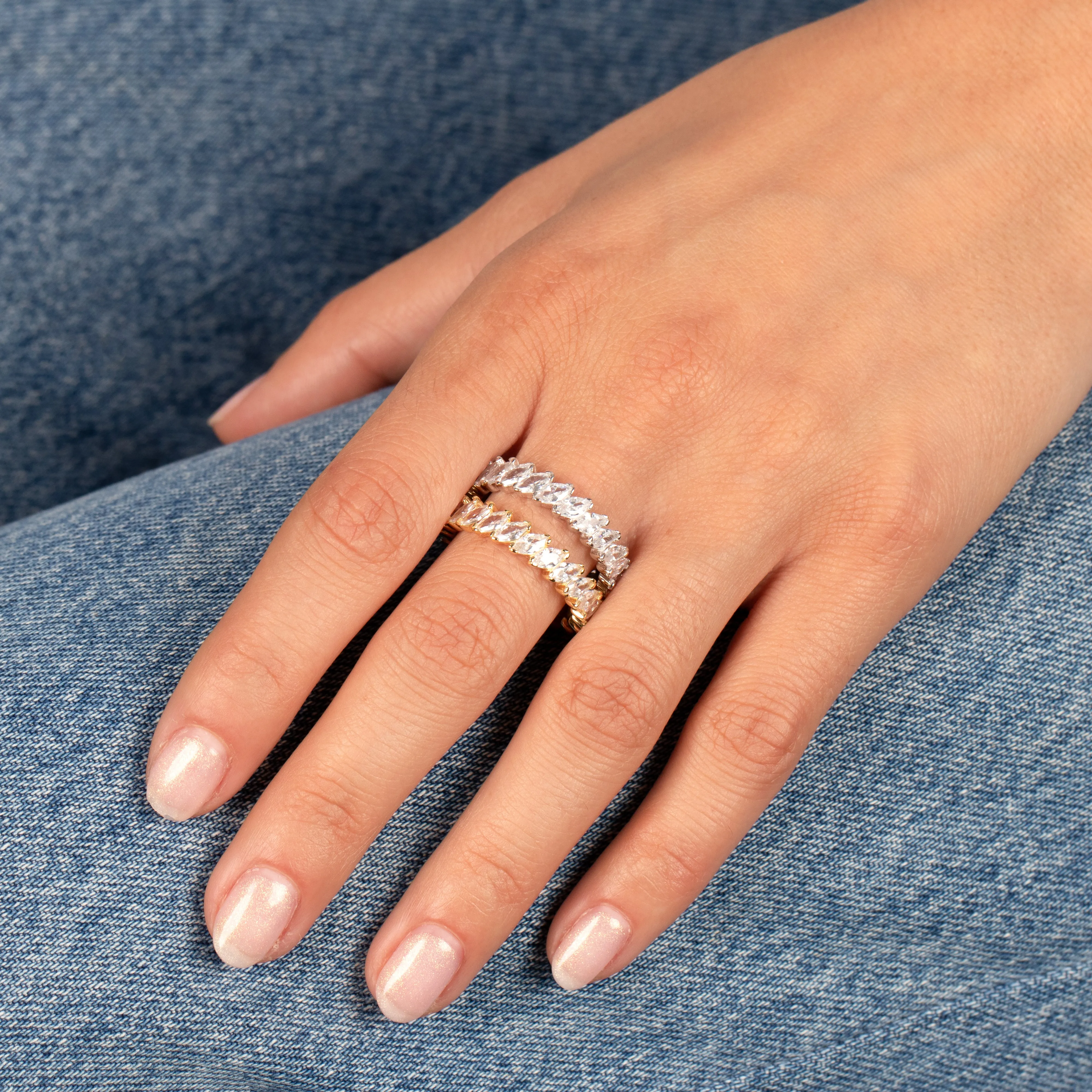 Multi Marquise Eternity Ring