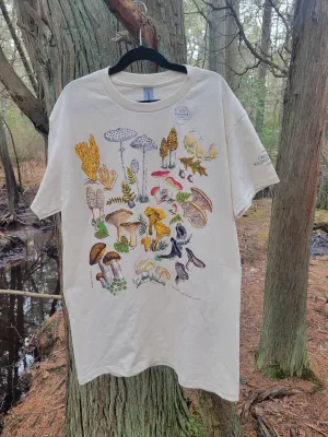 Mushroom Print T-Shirt