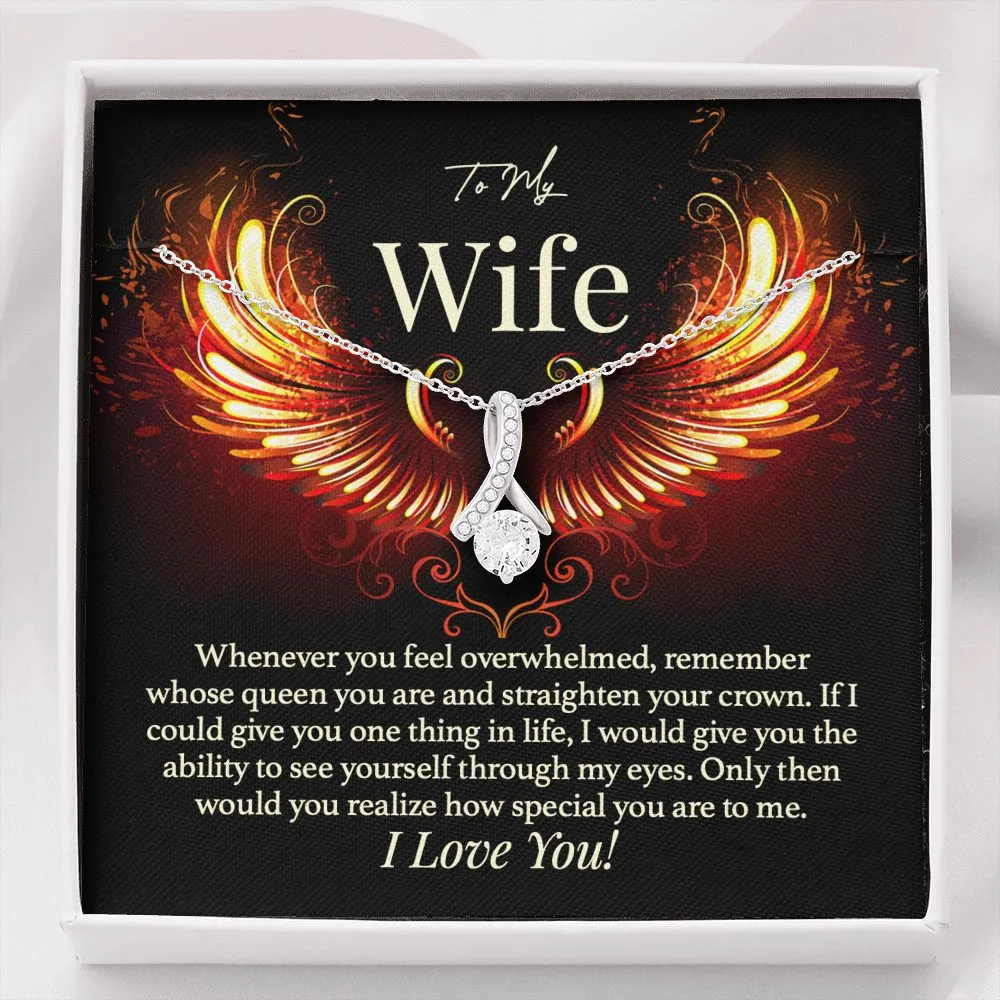My Wife My Queen Forever Love Necklace
