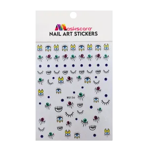 Nail Art Sticker - Colour Eyes