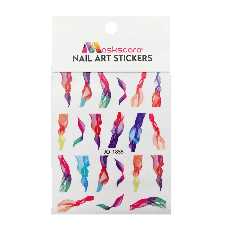 Nail Art Sticker - Watercolours 1