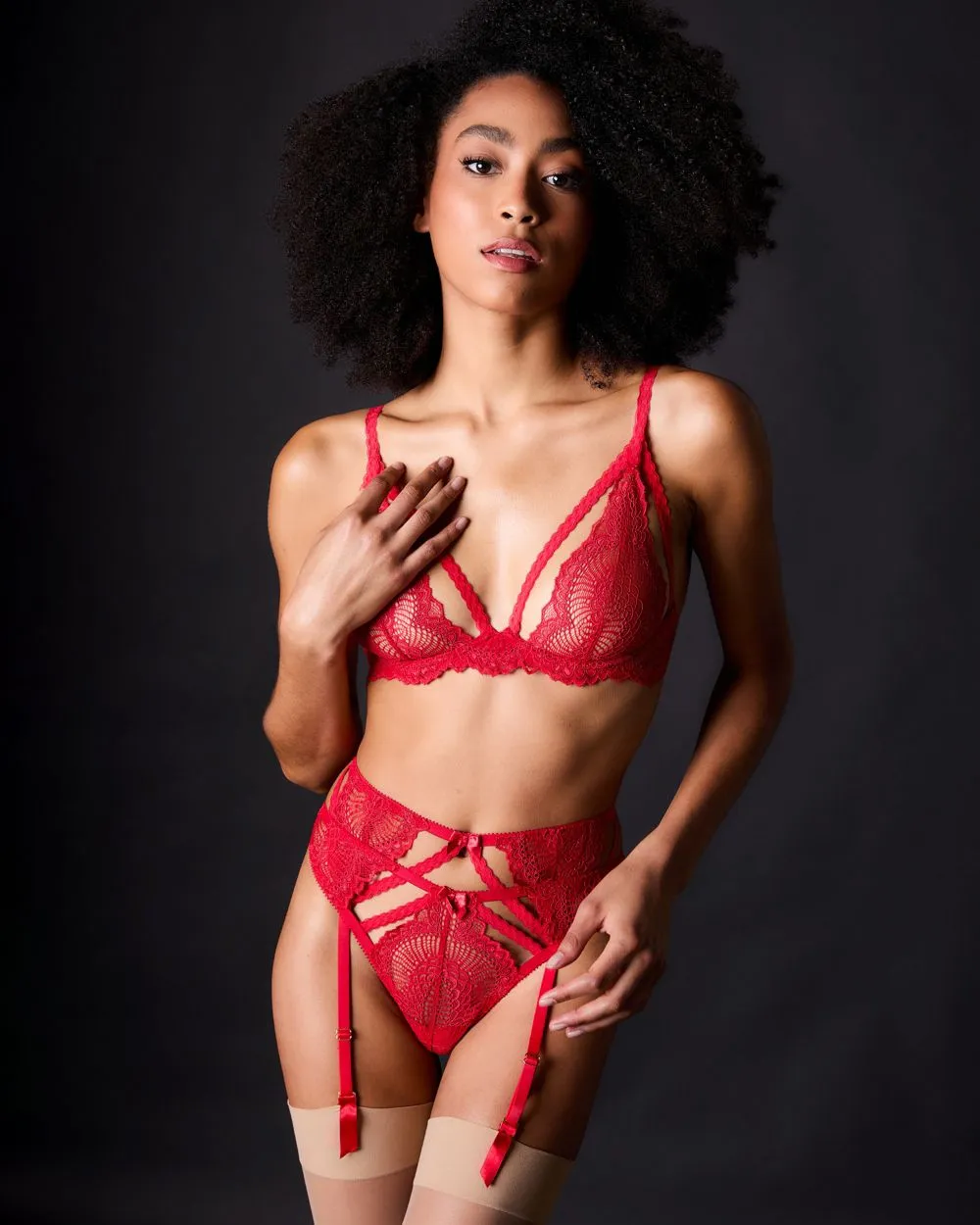 Natalia Suspender Belt