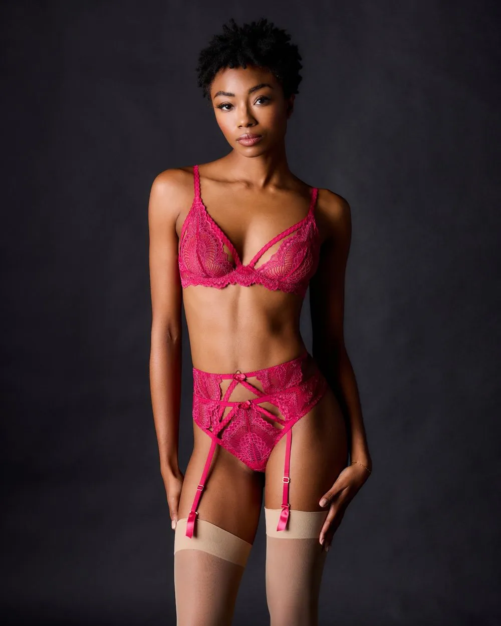 Natalia Suspender Belt