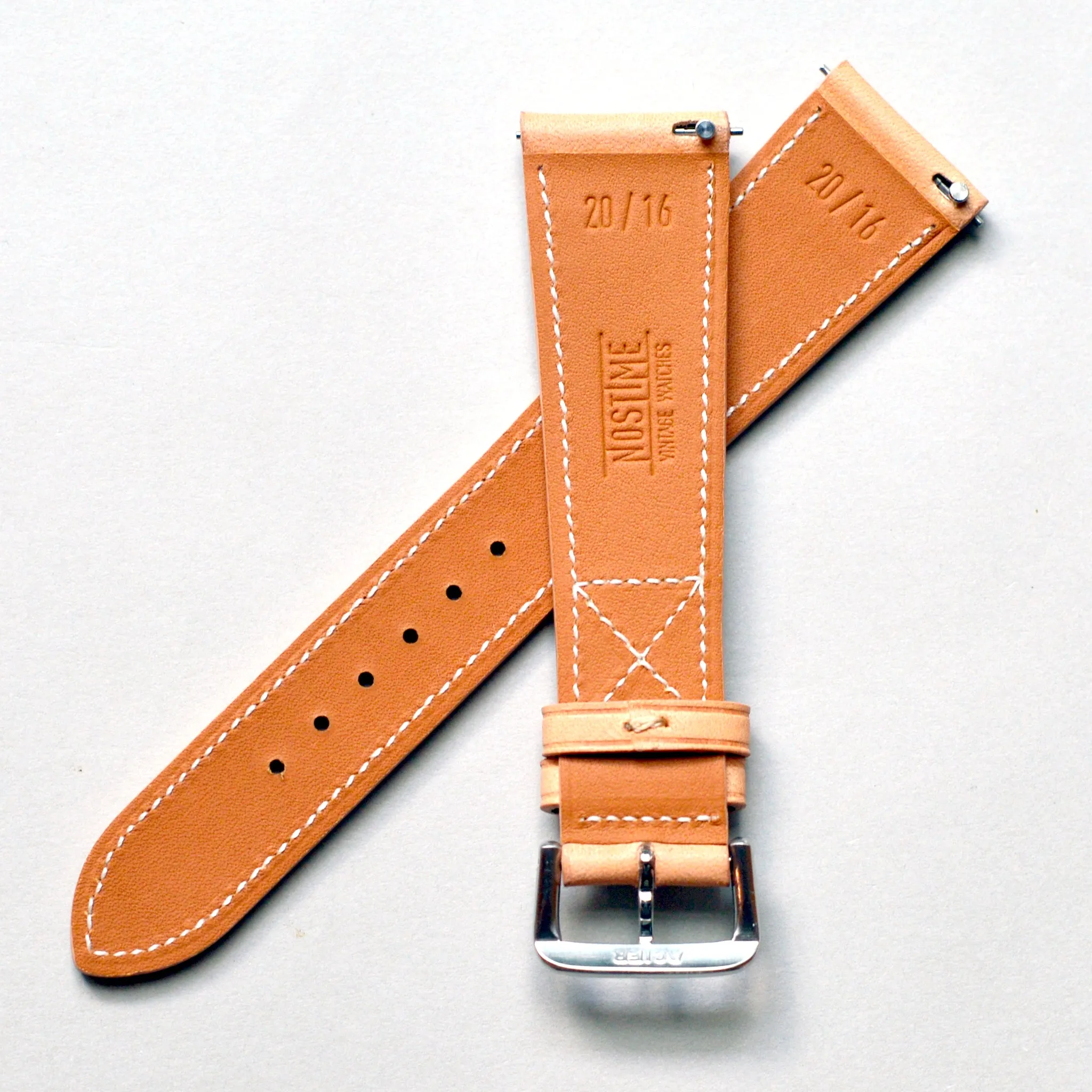 NATURAL SADDLE STANDARD STRAP