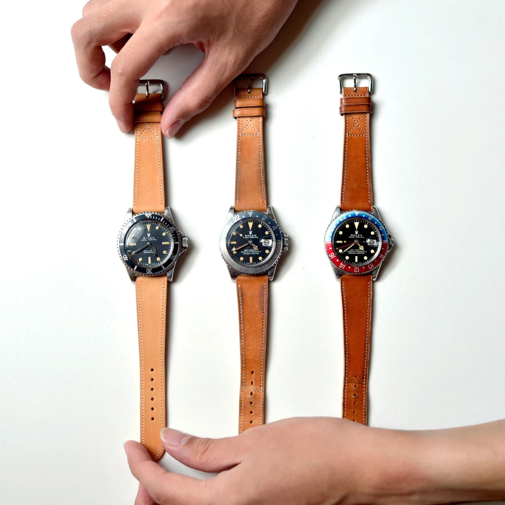 NATURAL SADDLE STANDARD STRAP