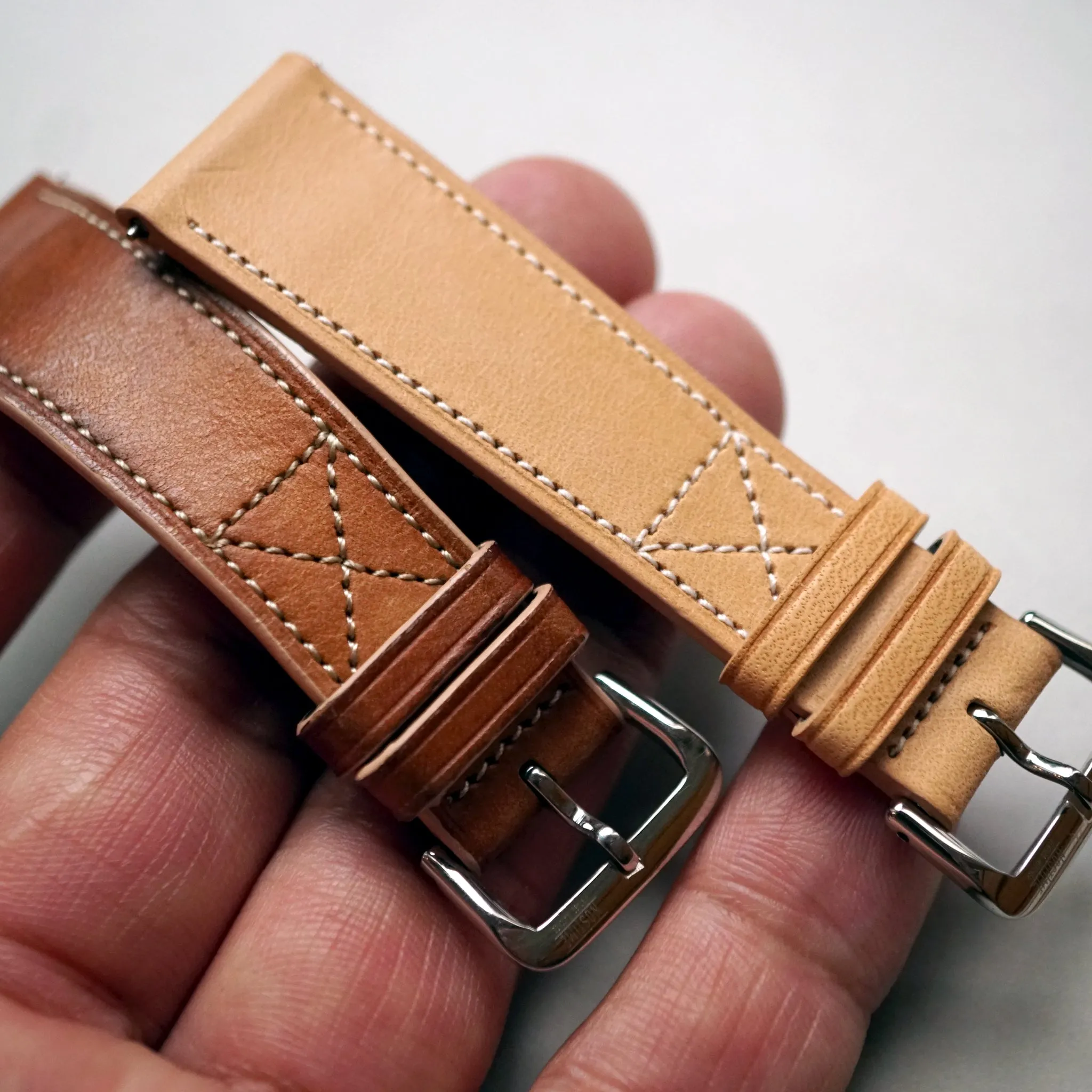 NATURAL SADDLE STANDARD STRAP