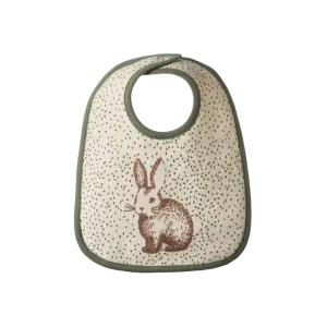 NATURE BABY REVERSIBLE BIB RABBITTY 0-6M