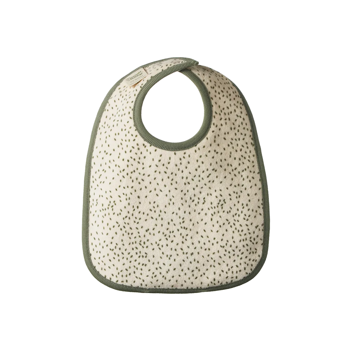NATURE BABY REVERSIBLE BIB RABBITTY 0-6M