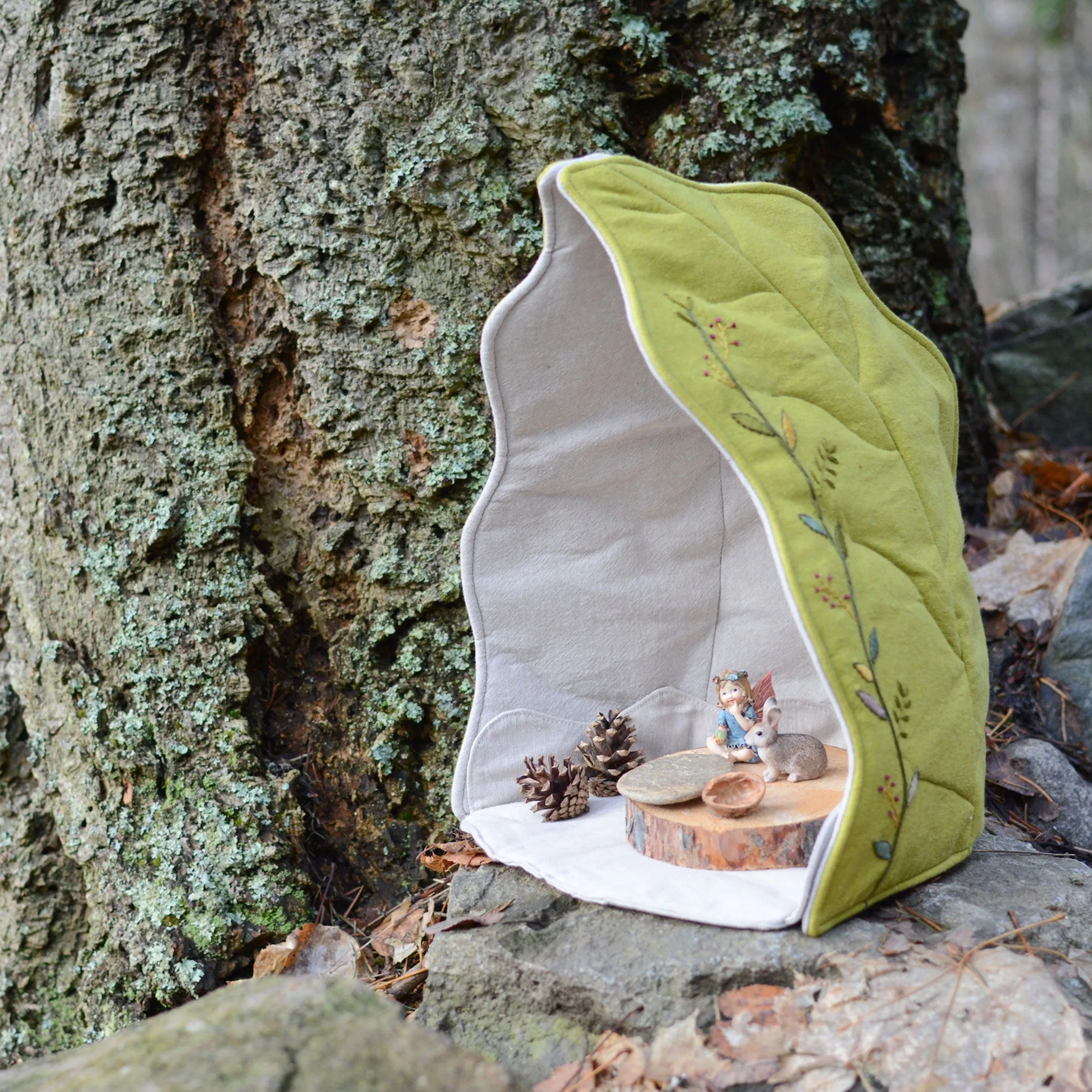 Nature Basket Sewing Pattern - Forest