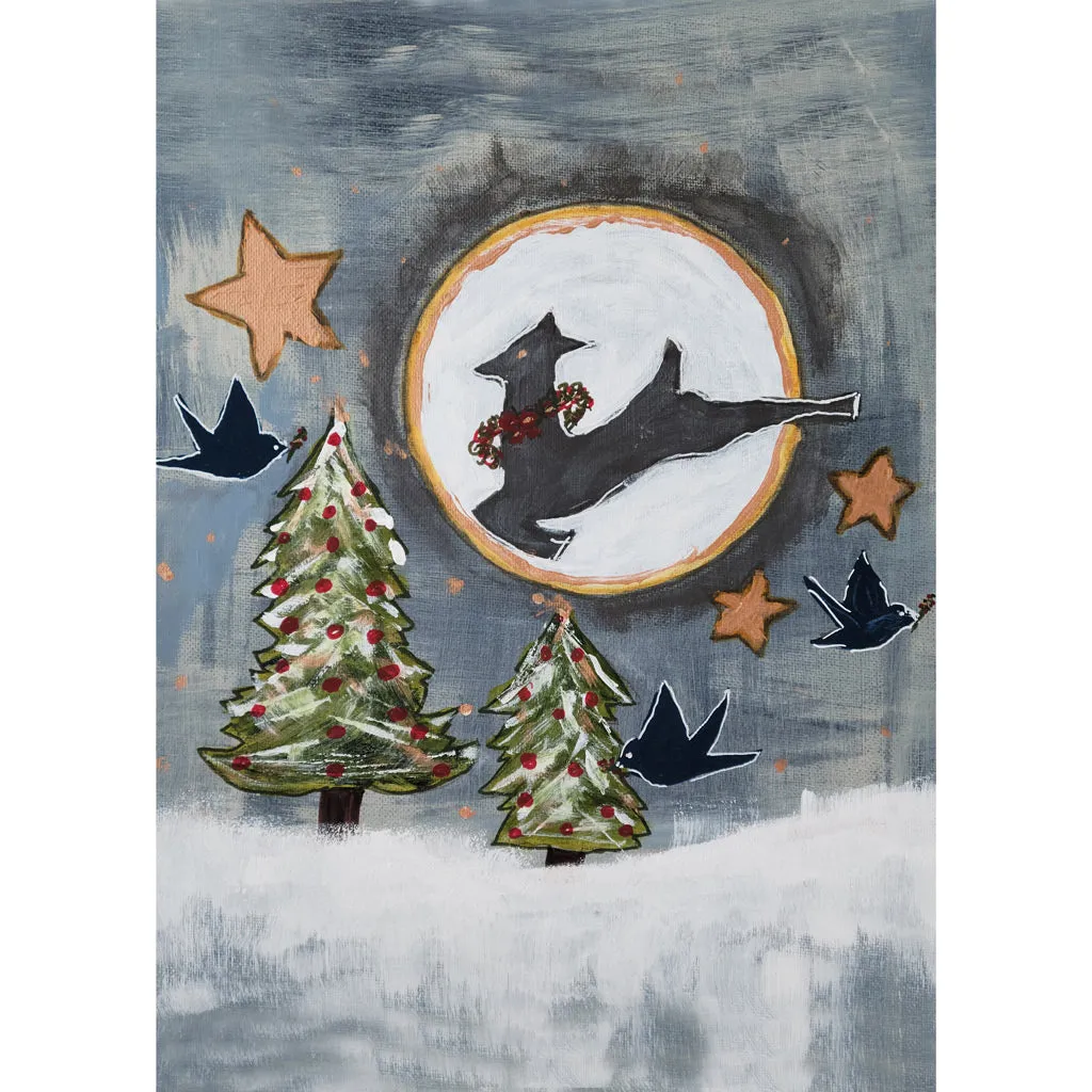 Nature Decorates - Artful Greeting Card