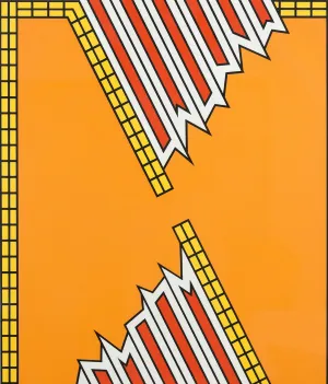 NICHOLAS KRUSHENICK "DEEP DOWN ORANGE" 1979