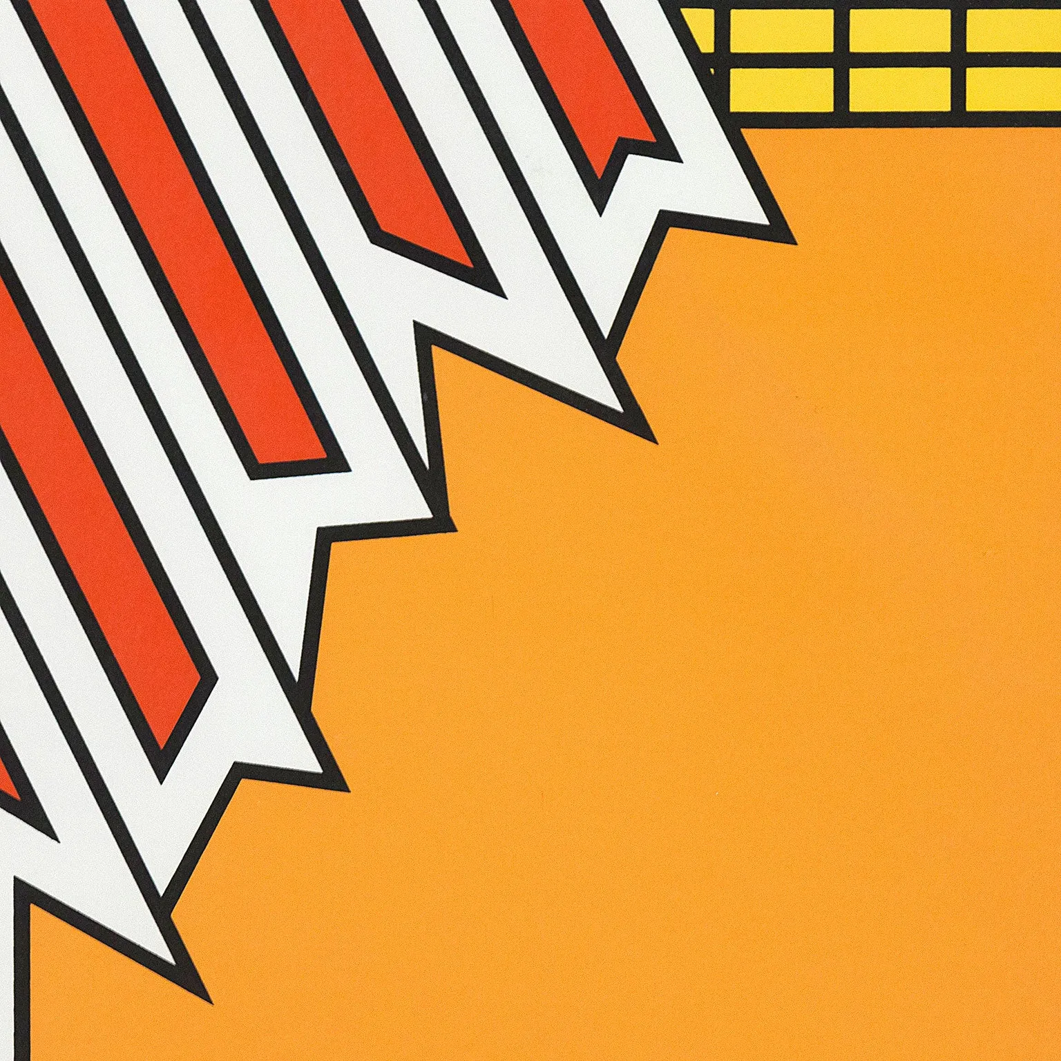 NICHOLAS KRUSHENICK "DEEP DOWN ORANGE" 1979