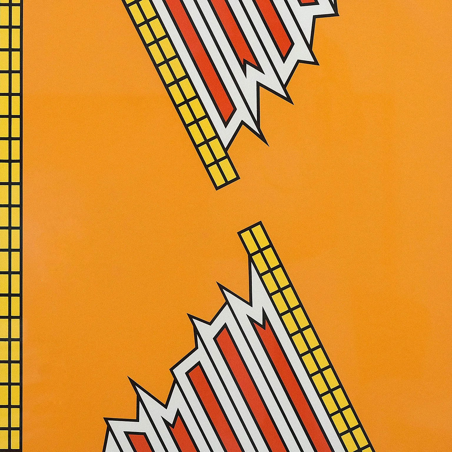 NICHOLAS KRUSHENICK "DEEP DOWN ORANGE" 1979