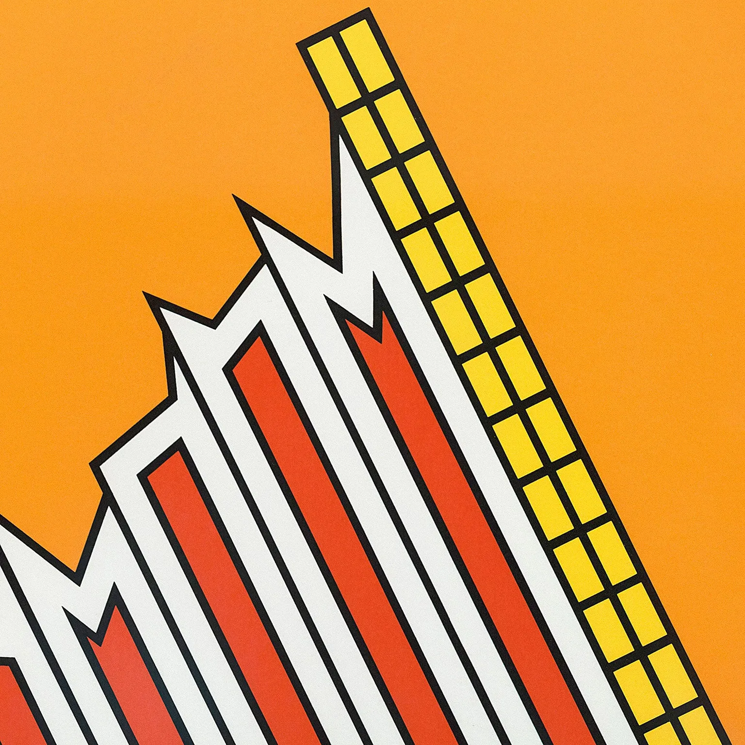 NICHOLAS KRUSHENICK "DEEP DOWN ORANGE" 1979