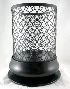 Ninja Star Hurricane Candle Holder w/ base