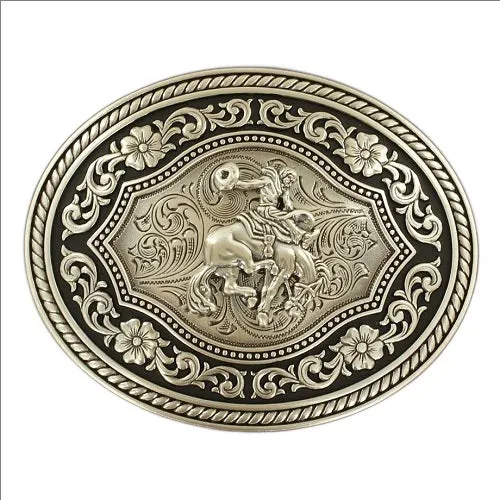 Nocona Vintage Saddle Bronc Belt Buckle