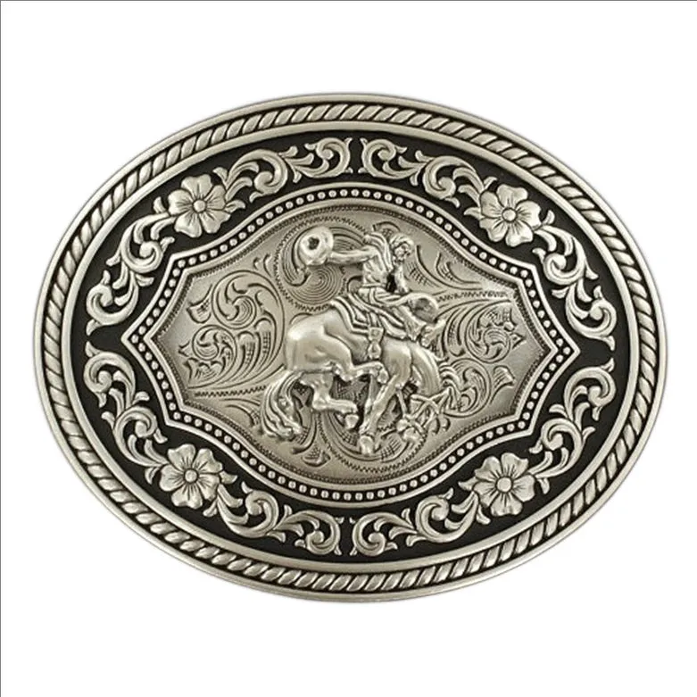 Nocona Vintage Saddle Bronc Belt Buckle