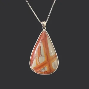 Noreena Jasper 925 Sterling Silver Pendant from Pilbara Jasper