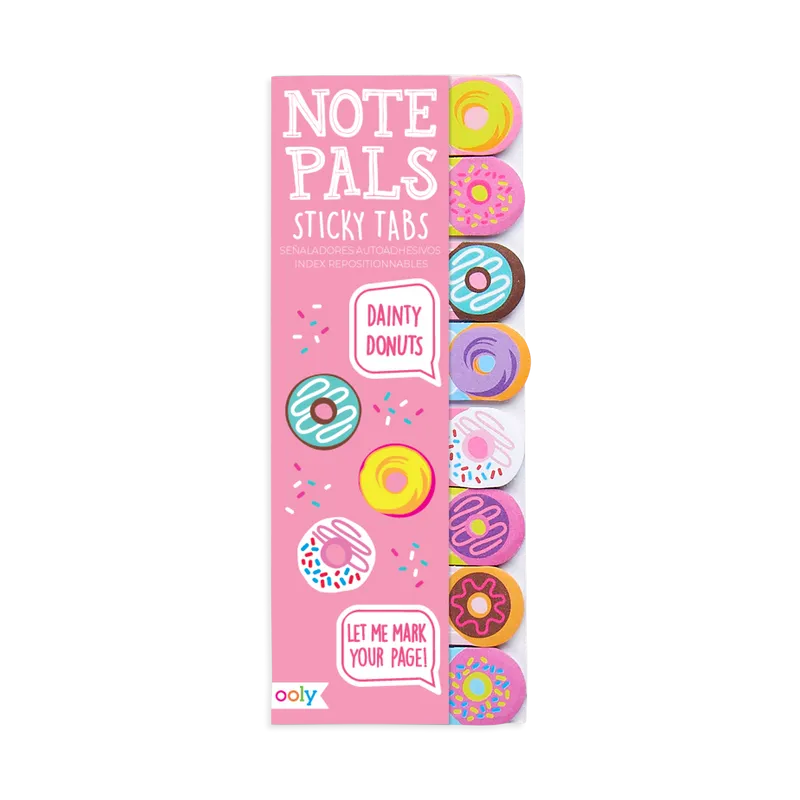 Note Pals Sticky Tabs - Dainty Donuts