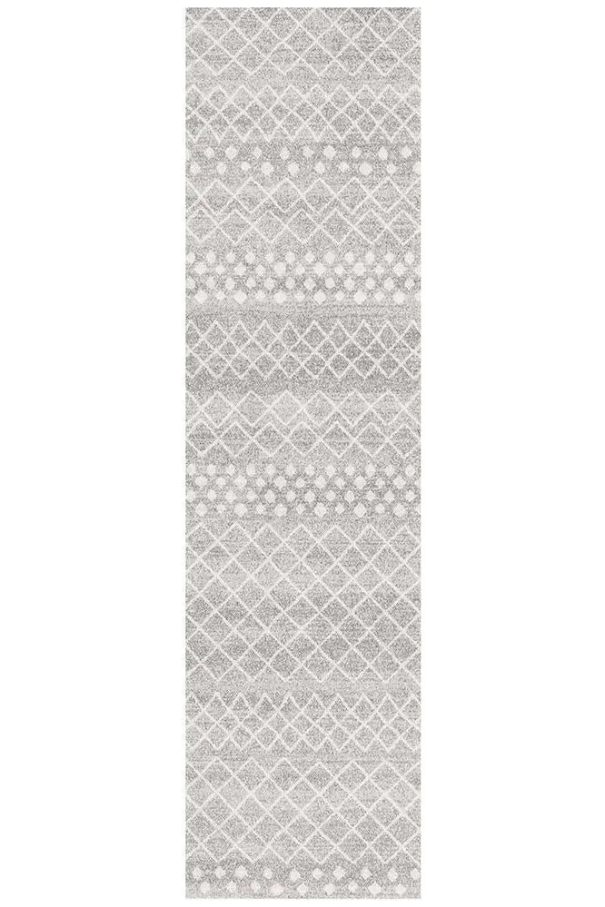 Oasis Selma Silver Tribal Rug