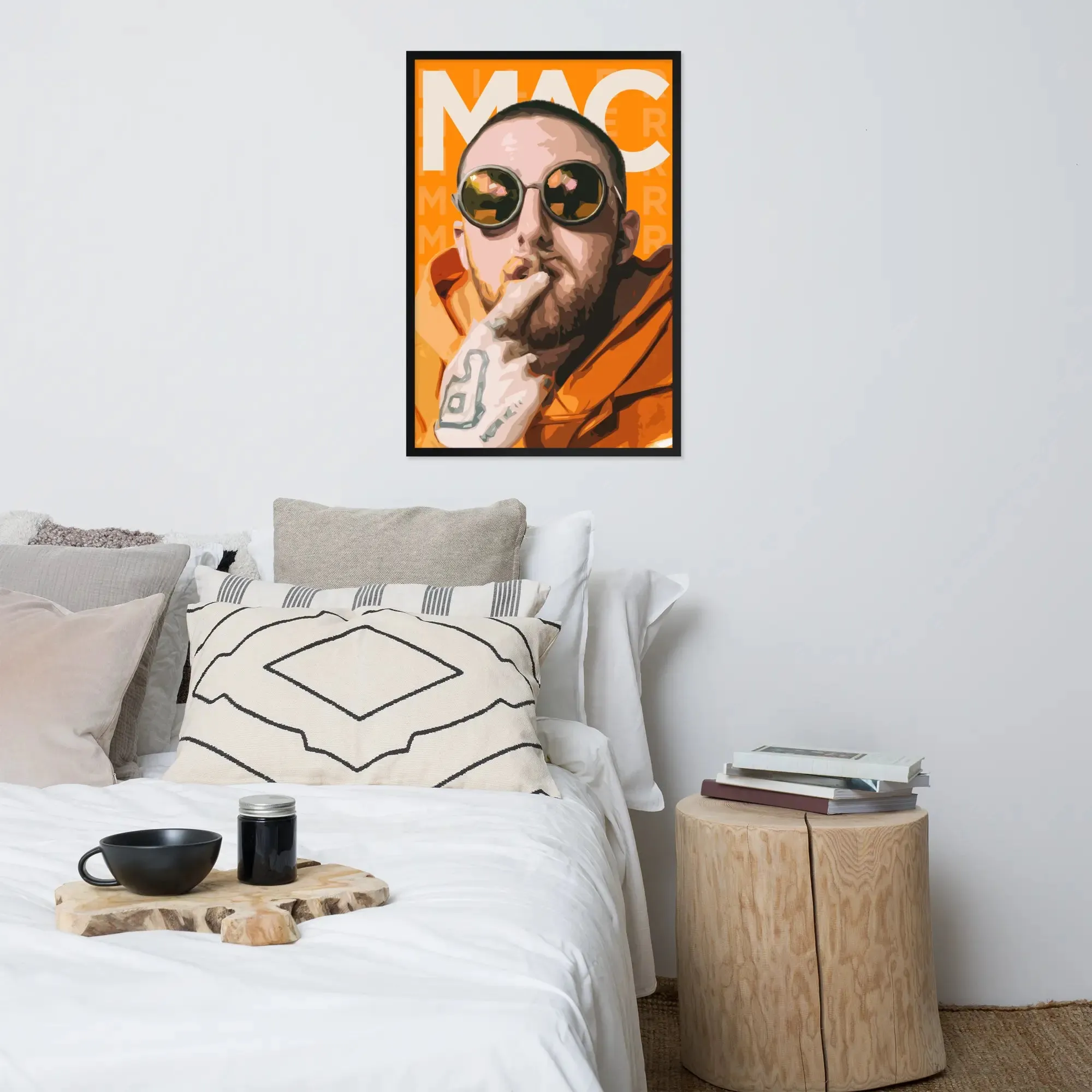 Orange Dream – A Vibrant Tribute to Mac Miller Poster