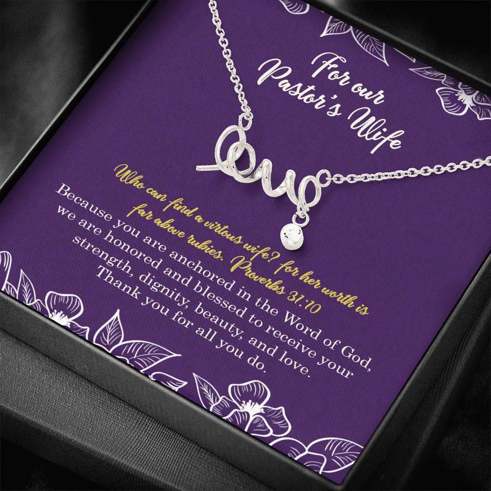 Pastors Wife Love Necklace