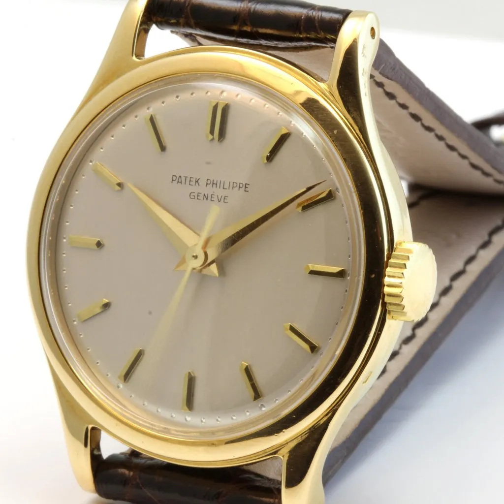 Patek Philippe 2508J Vintage screw down back Calatrava Watch circa 1956