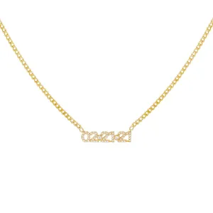 Pavé Date Necklace