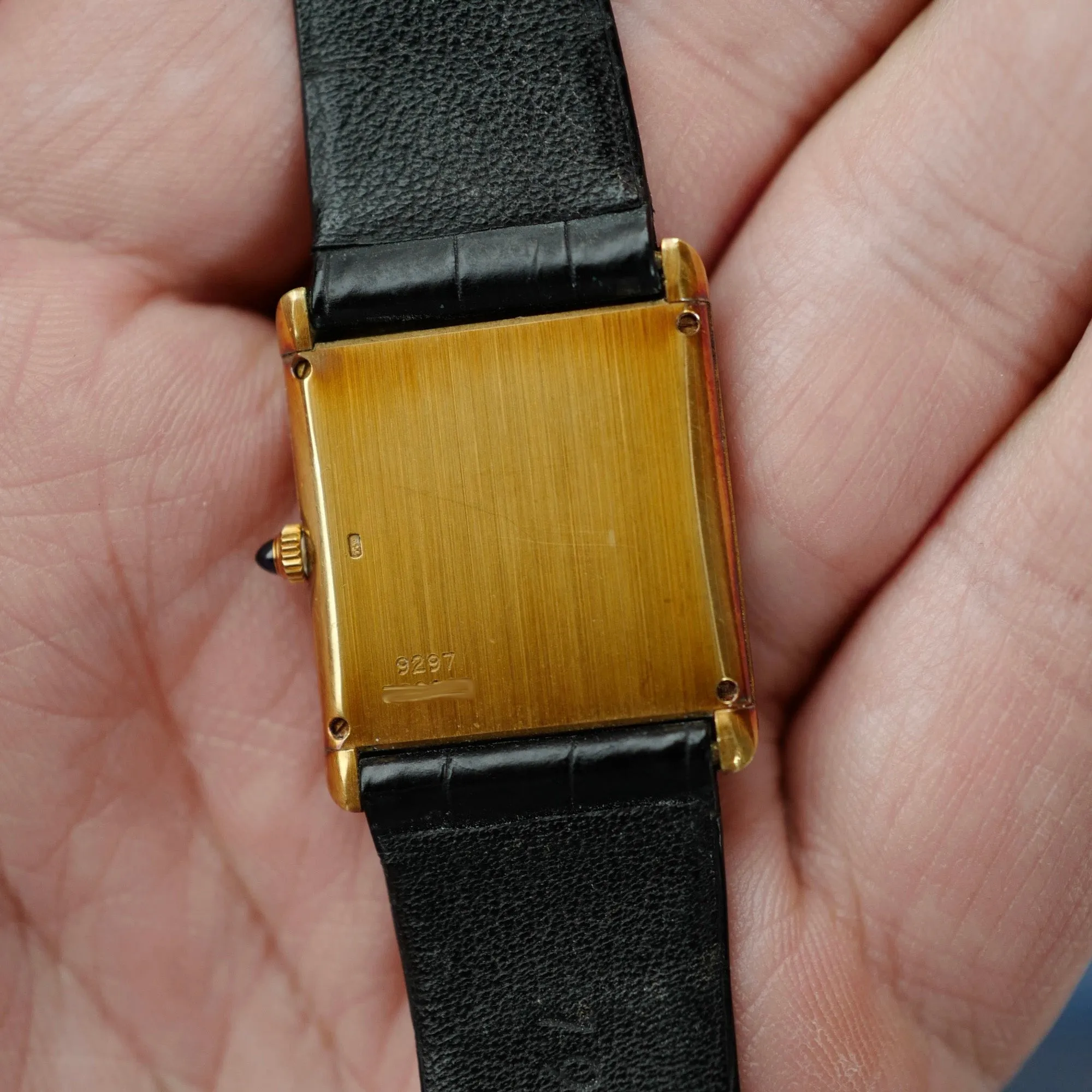 Piaget Yellow Gold Diamond Dial Ref. 9297 in Like New Condition
